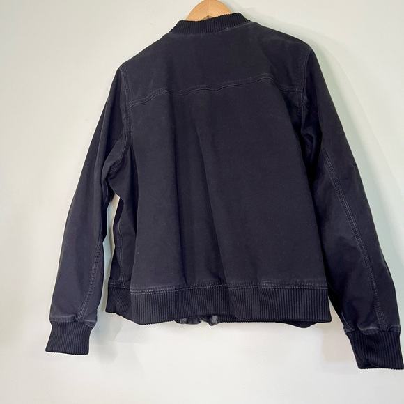 Carhartt Black Bomber Varsity Work Jacket - Picture 5 of 6